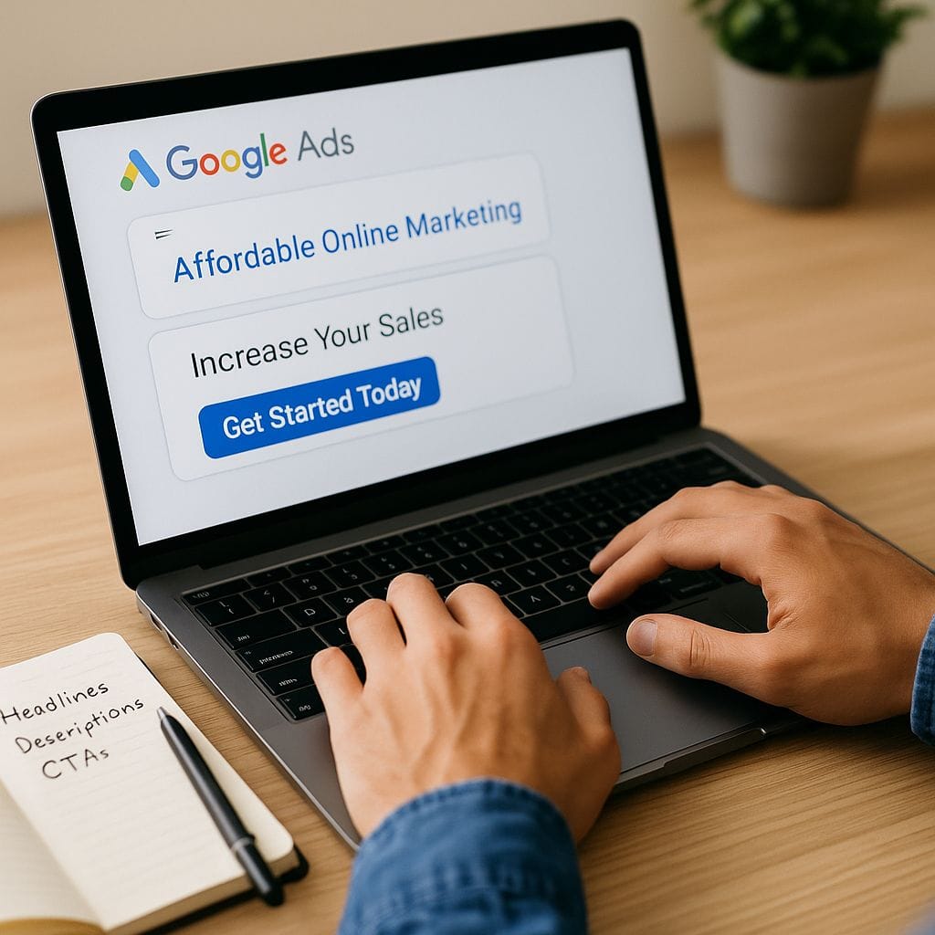 Image Showing Google Ads Copywriting